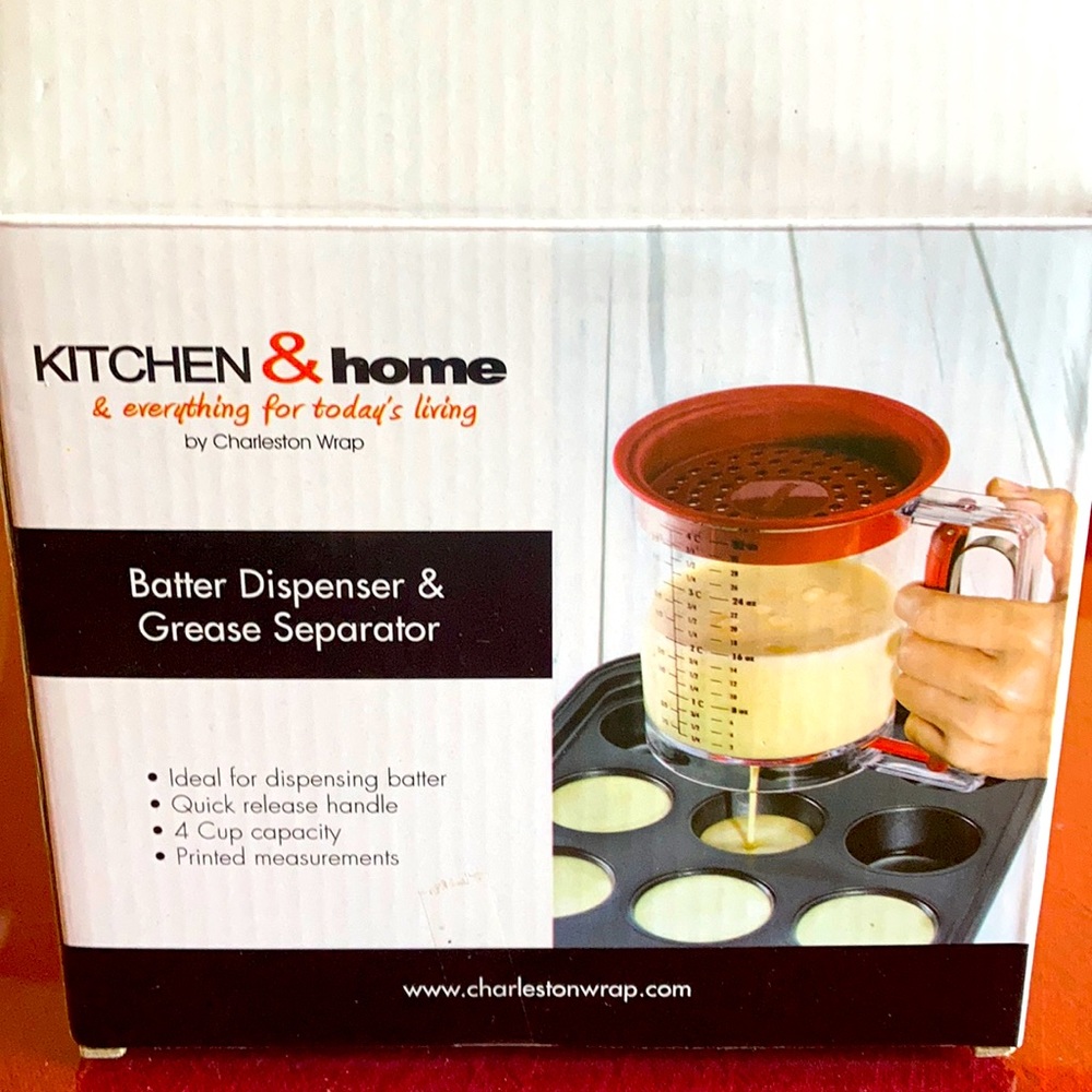 NWT batter dispenser & grease separator